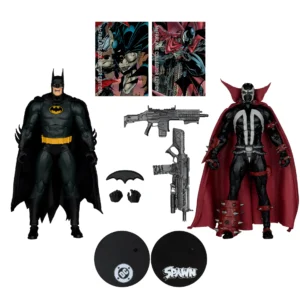 Dc Mcfarlane Coll Ed Batman & Spawn 2pk Action Figure