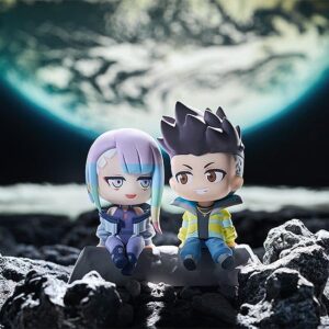 Cyberpunk: Edgerunners Qset+ PVC Figures 2-Pack David & Lucy 8 cm